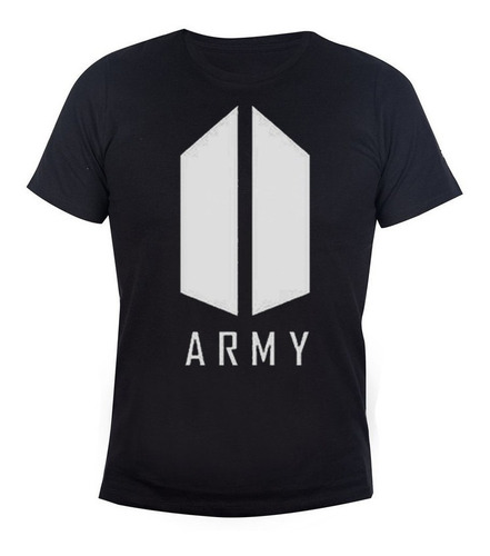 Remera Hombre Algodón Bts Army Kpop