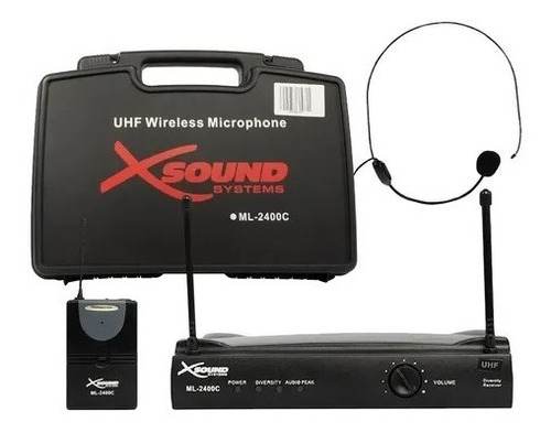 Microfono Vincha Inalambrico  Uhf Profesional Xsound Systems