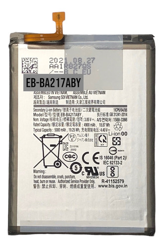 Batería Compatible Con Samsung A12 Eb-ba217aby