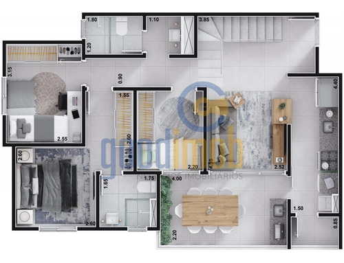 Imagem 7 de 30 de Apartamentos Duplex- Cobertura, 3 Dormitórios, Suíte - Parque Dos Ingleses, Sorocaba - Ap0355