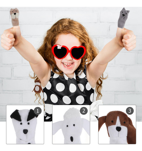 5 Muñecos De Peluche Con Forma De Animal, Cuento Educativo