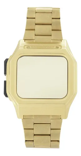 Reloj Casio digital dorado redondo vintage malla