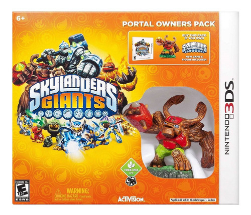 Box Skylanders Giants Portal Owners Pack Para Nintendo 3ds