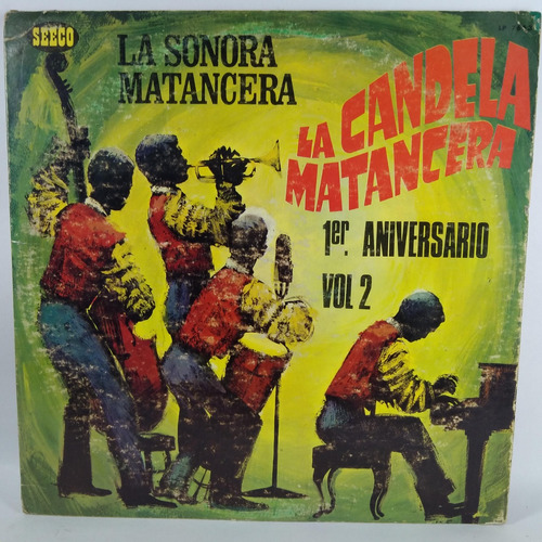 Lp Vinil La Sonora Matancera Candela Matancera  Vol 2 Sonero