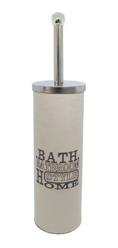 Cepillo Escobilla De Baño Acero Inoxidable Bath Beige Oferta