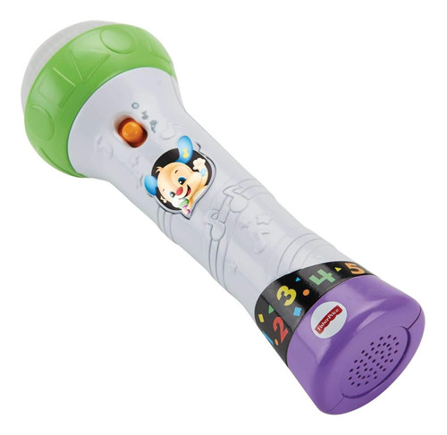 Microfone Aprender E Brincar Fisher Price Branco Mattel