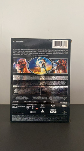 De Volta Para O Futuro - Dvd - Box Trilogia (Usado)
