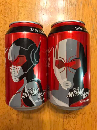Coca Cola Avengers Ant Man And The Wasp Avispa 355 Ml Nueva