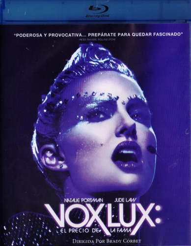 Vox Lux El Precio De Fama Película Blu-ray