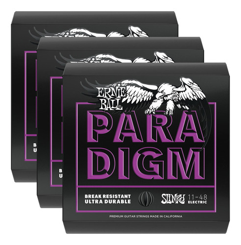 Ernie Ball Paradigm Power Slinky - Cuerdas Para Guitarra Ele