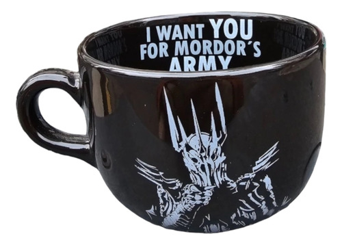 Tazón Mordor El Señor De Los Anillos