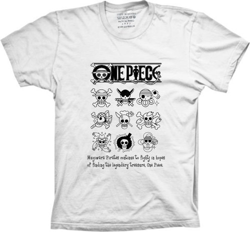 Camiseta Plus Size - Anime - Mangá - One Piece