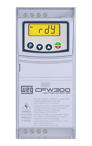 Inversor De Frequência Trifásico C Igbt 10cv 380v-weg-cfw300