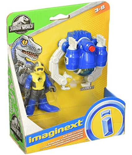 Fisherprice Imaginext Mundo Jurasico, Sub Dino Catcher