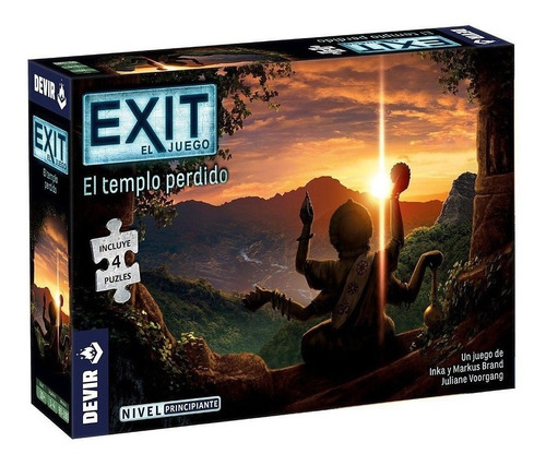 Exit Puzzle - El Templo Perdido (nivel Principiante) - Devir