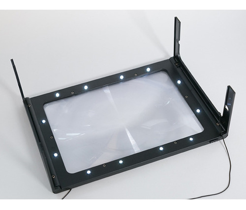 Lupa, Manos Libres Con Luz Led Para Leer, Coser, Tejer,