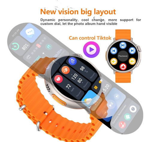 Reloj Inteligente Deportivo Bluetooth Para Llamadas P/hombre