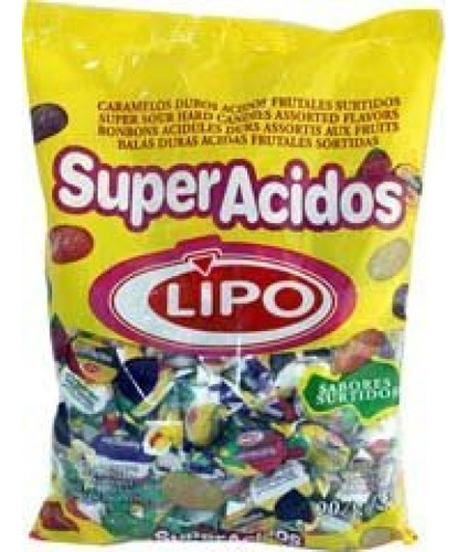 Caramelos Super Acidos Lipo