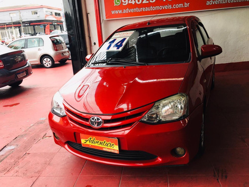 Imagem 1 de 11 de Toyota Etios Hatch Xs 1.5 Flex Ano: 2014 Vermelho Completo