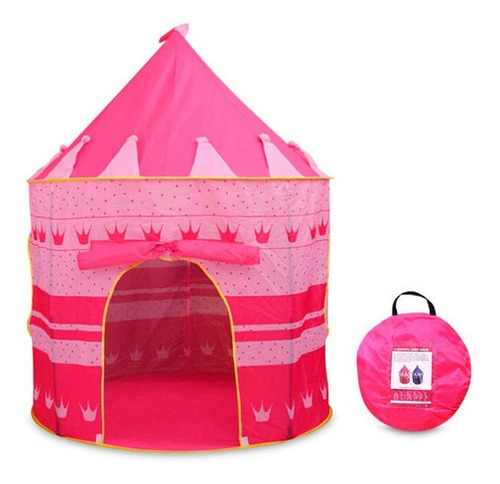 Imagen 2 de 7 de Carpa Infantil Niña Castillo De Princesa Castillo Magico