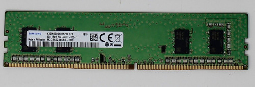 Memoria Ram 4gb Ddr4 Pc4-19200 2400 Mhz Samsung Para Pc