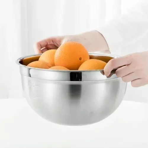 BOWL ACERO INOX 30 CM