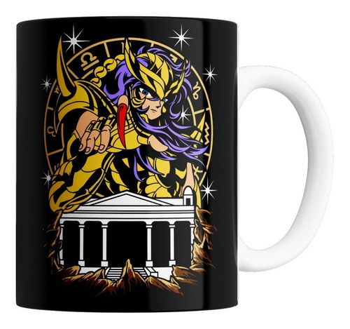 Taza De Ceramica - Caballeros Del Zodiaco (nuevos Modelos 1)