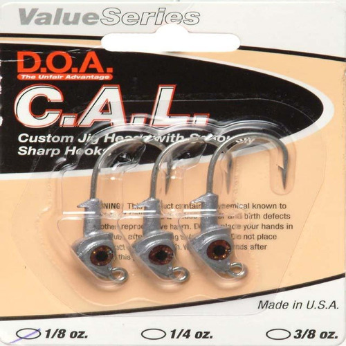 Señuelo Natural C.a.l Jig Heads 0.01 Oz