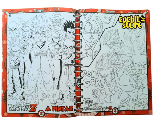 Mega Libro Para Pintar Colorear Y Jugar De Dragon Ball Z | Cuotas sin interés Mega Libro Para Pintar Colorear Y Jugar De Dragon Ball Z | Cuotas sin interés