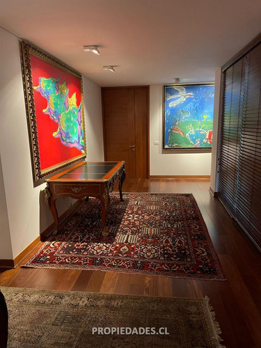 Depto En Venta De 4 Dorm. En Las Condes 800mts Jardin Propio
