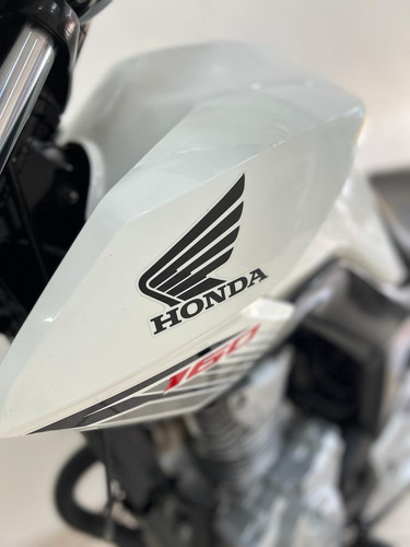 Imagem 12 de 24 de Honda Cg 160 Fan Flex 2018 Branca