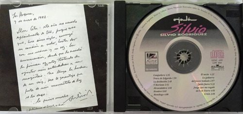 Silvio Rodríguez - Silvio Importado De Argentina Cd