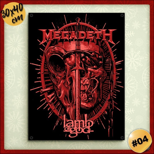 Imagen 5 de 10 de Cuadros Vintage 30 X 40 / No Chapa Posters Rock Guitarra