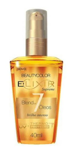 Imagem 1 de 3 de Elixir Beautycolor Blend De 7 Óleos Brilho Intenso 40ml