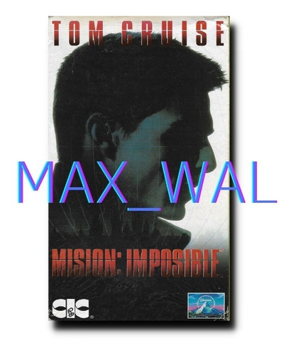 Mision Imposible Vhs Tom Cruise Emmanuelle Béart