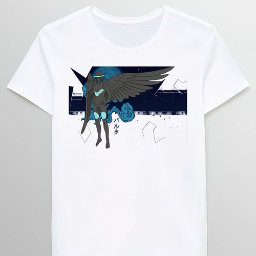 Remera Balta Dark Angel Platinum End 94441852