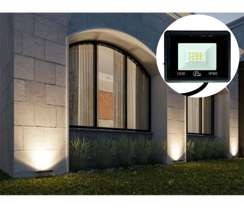Imagen 3 de 3 de Reflector Led 10w Para Uso Exterior Y Interior Ip66