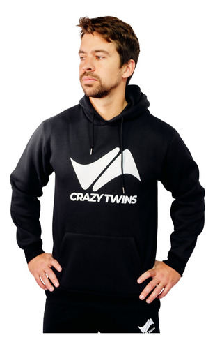 Imagen 3 de 4 de Buzo Hoodie De Frisa Con Capucha / Hombre - Mujer