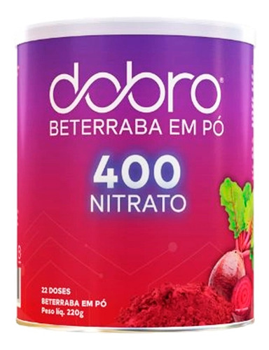 Bt 400 Nitrato 220g Dobro Beterraba Em Pó Carboidrato Vegano