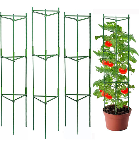 Jaula De Soporte Para Plantas De Tomate Para Jardin De 4 ...