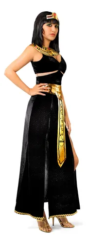 Conjunto De Disfraz De Cleopatra Para Mujer, Con Collar,