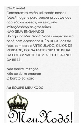 Bebe Reborn Menina Promoção Pérolas Barata Princesa + Bolsa