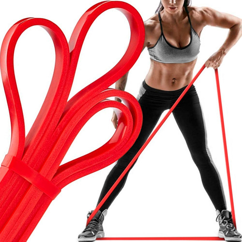 Super Band Elastico Leve Exercicio Faixa Elastica Treino Fit