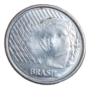 Moeda 5 Centavos 1994 Com Anomalia #av (Usado)
