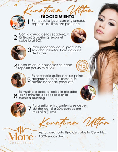 Keratina Ultra 1lt + Shampoo De Limpieza 1lt