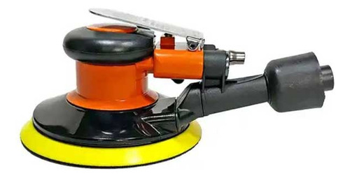Lixadeira Hookit Pneumática 6 Polegadas Com Aspiração