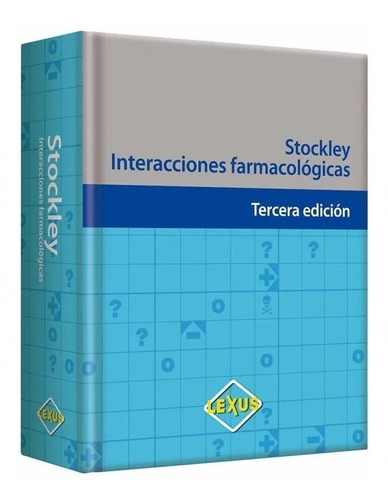 Libro Medicina Interacciones Farmacológicas Stockley
