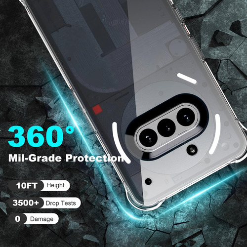 Funda Para Teléfono + 2 Protectores De Pantalla De Vidrio Te
