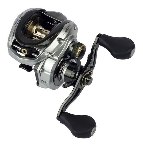 Reel rotativo Marine Sports Brisa Lite GTO 11000 derecho color plateado