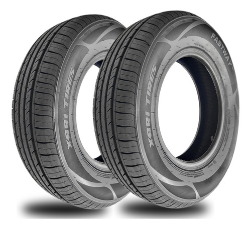 Kit 2 Pneu 205/55r16 94w Fastway E1 Xbri Aro 16 Índice De Velocidade W